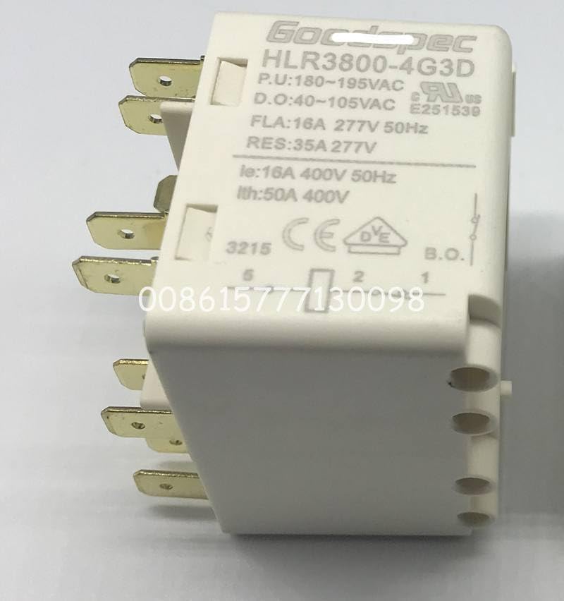 1 Piece Starter Relay HLR3800-4G3D HLR38004G3D 16A 400V