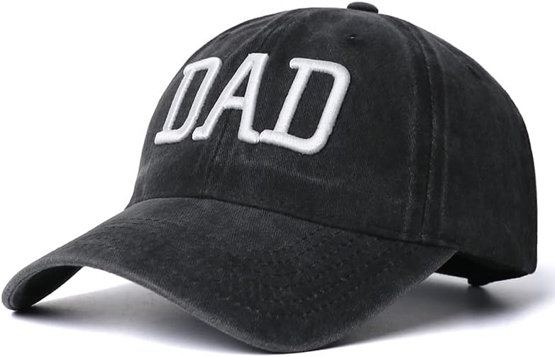 Mom and Dad Hats Set of 2 Pcs Embroidered Adjustable Baseball Caps Gift for Parents Couples Classic Mom Dad Gifts Hat - Image 4