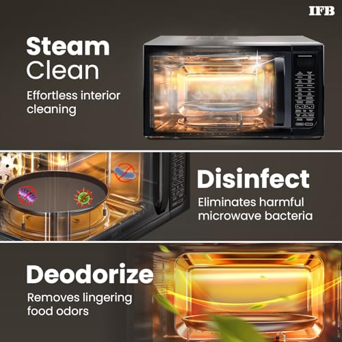 Image of IFB 36BRC2 Rotisserie Convection Microwave Oven, 36L, 1000W, 125 Auto Cook Menus, Black