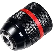 Keyless Drill Chuck for Milwaukee M18, 1/2"-20UNF Mount, 1.5 to 13 mm Clamping Capacity, All-Metal Self-Tightening Chucks, Replacement Power Drill Chucks for Various Purposes