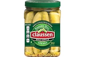 Claussen Dill Spears, 80 Fl Oz Pack Of 3, Kosher
