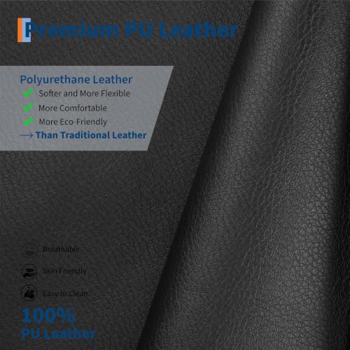 Image of GarveeHome Power Lift Recliner Chair - Heat and Massage, PU Leather Electric Lift Recliner for Elderly & Mobility Impaired, Adjustable Back and Legs, Heavy Duty Lift Chair for Seniors