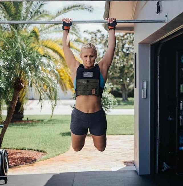 Unbrokenshop SPEED VEST Weighted Vest Woman, Heavy-duty fabrics optimized for running and workouts 15lb sand plates