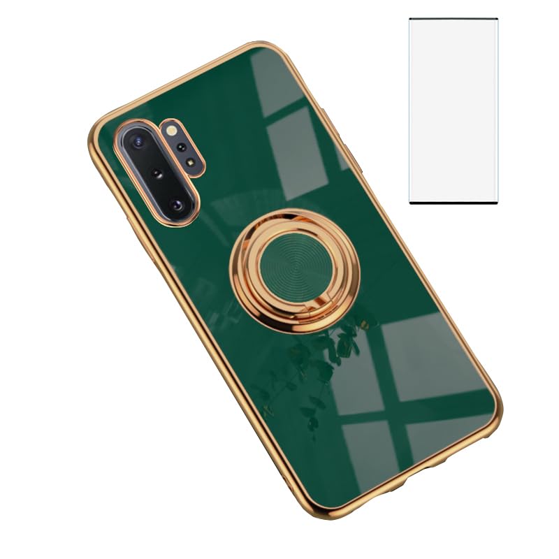 Samsung Note 10 Plus coque avec anneau support pour vidéos et bureau