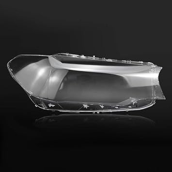 Right Side Car Headlight Cover Replacement for BMW 5 Series G30 G38 520i 523i 525i 528i 530i 520Li 540 2016 2017 2018 2019 Clear Headlight Lenses Auto Headlamp Shell Cover (Passenger Side)