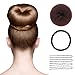 Donut de Cabello 7 Piezas Donut de Pelo con 4 Gomas de...