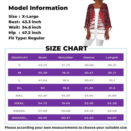 Christmas-Cardigan-for-Women-2024-Casual-Lightweight-Open-Front-Long-Cardigan-Funny-Snowflake-Christmas-Print-Tops