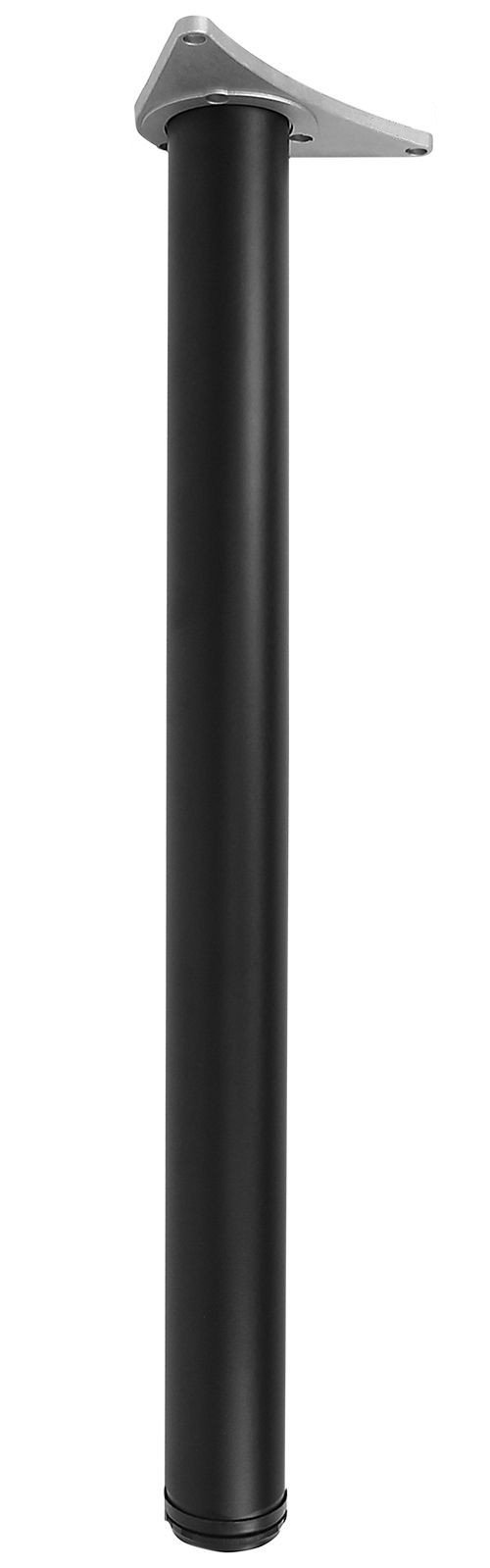 Gtv Black Adjustable Breakfast Bar Worktop Support Table Leg 710, 820, 1100 (710 Mm, )