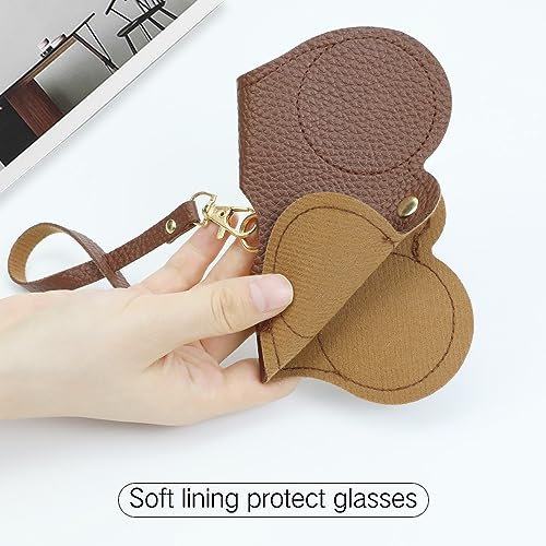 Image of PERFECTSIGHT Hard Shell Eyeglasses Case, Kawaii Protective Glasses Case for Kids, Cute Eyeglass Case for Women Men Girls