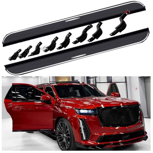 Estribos laterales para Cadillac Escalade 2021-2026, 2 piezas