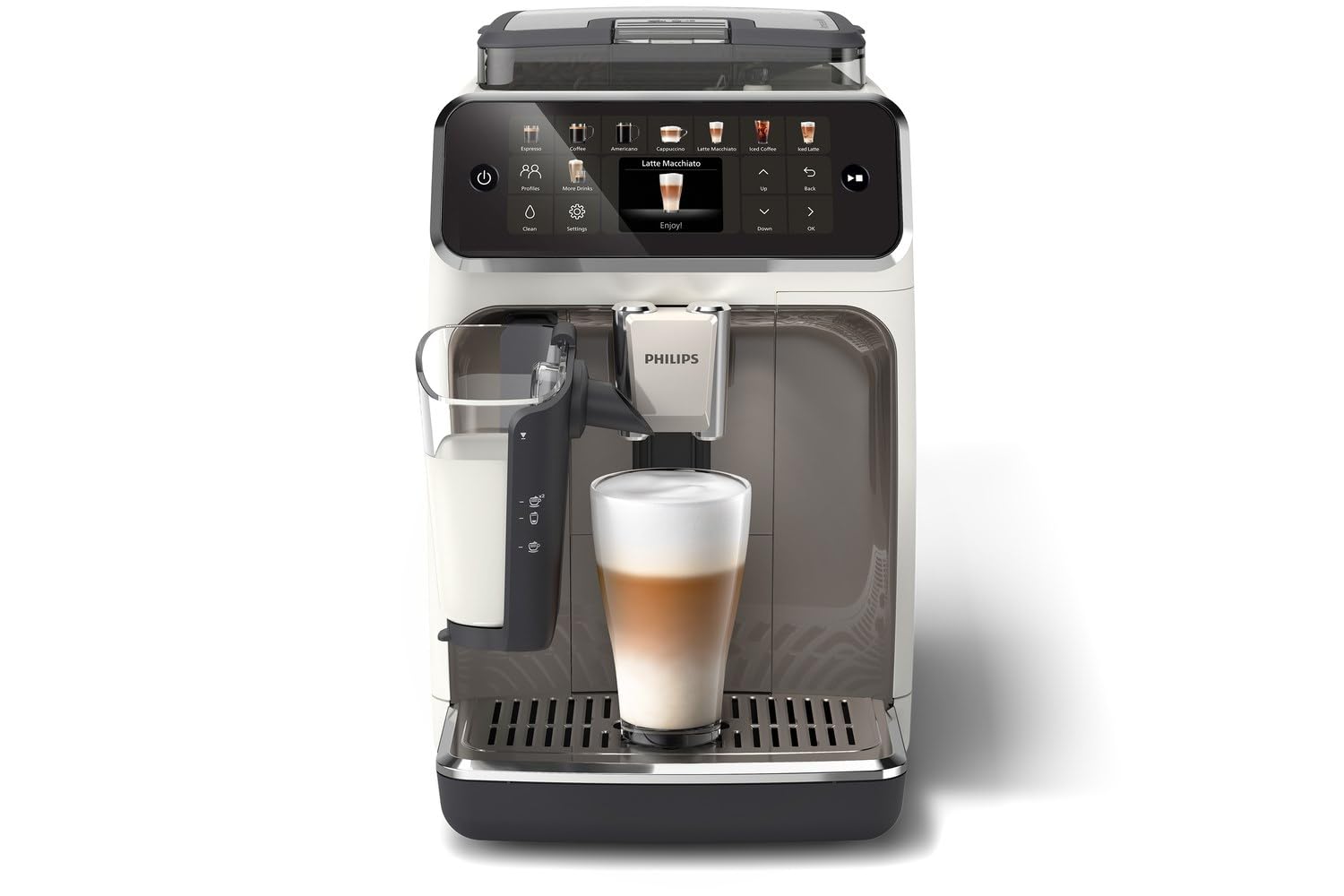 PHILIPS EP5545/70 automatic espresso machine 1.8L 15 bar White