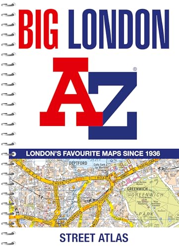 Big London A Z Street Atlas: Detailed and accurate iconic street map of London