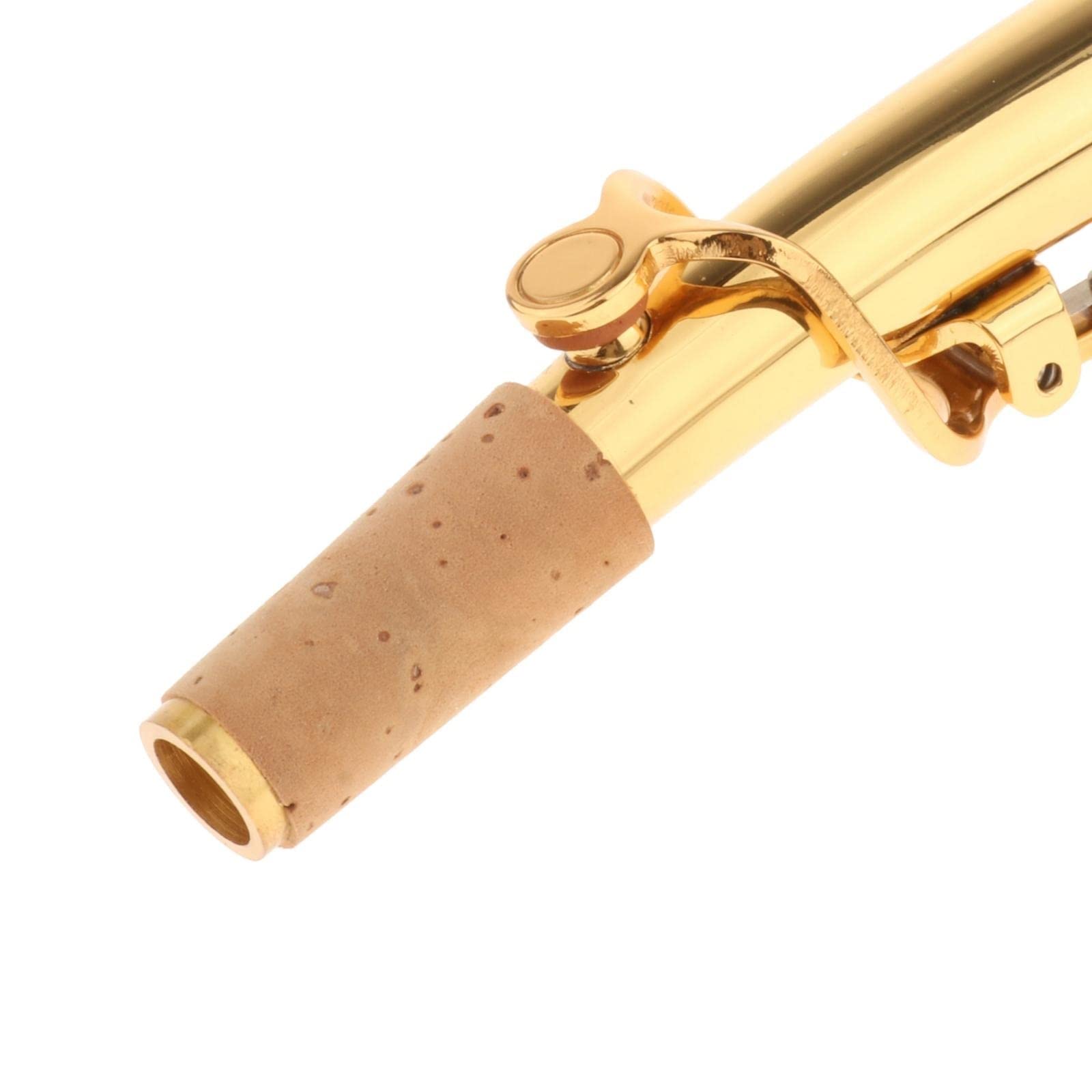 TSTS Piezas De Repuesto Para Instrumentos De Viento De Madera De Saxofón Con Cuello Curvo De Saxofón Dorado Accesorios de repuesto para saxofón
