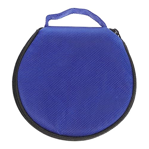 Luxshiny Portable CD Holder Bag Capacity Case for Zippered Disc Storage Organizer for Travel Car Home Use