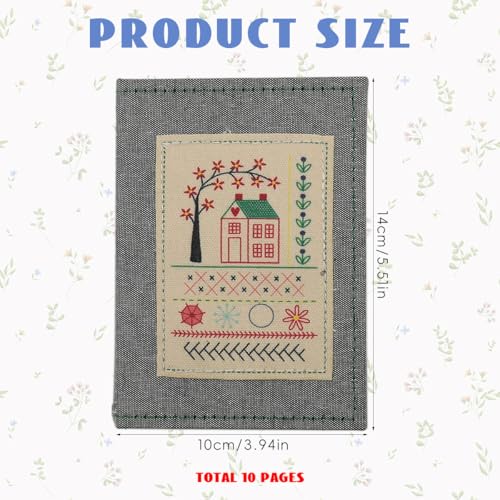 Image of HASTHIP Embroidery Stitch Book, Assorted Stitching Methods