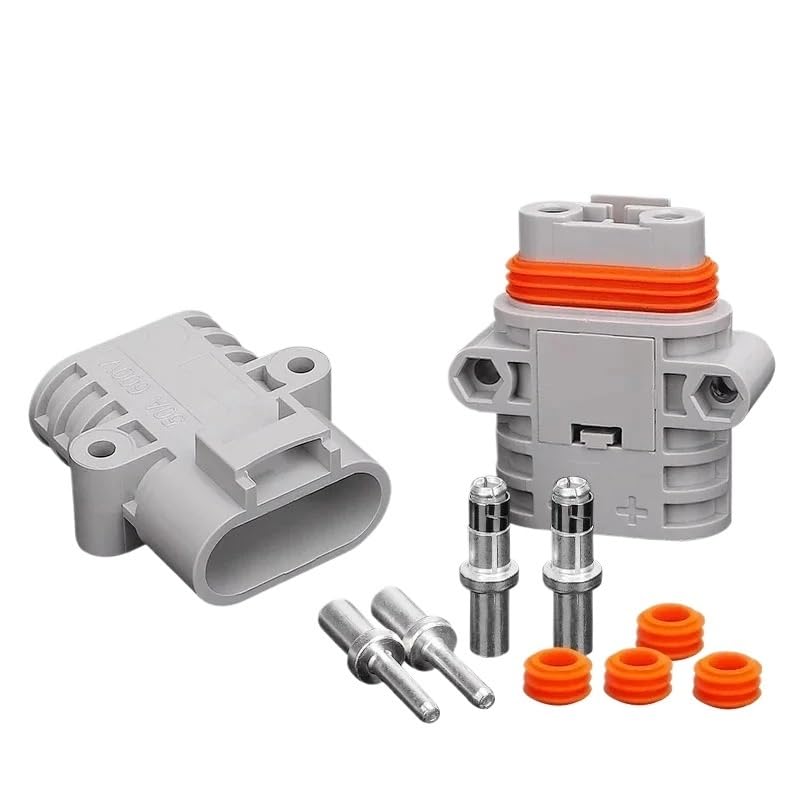 YWZBQL 50A Parking Air Conditioner Connector 600V Outdoor Quick Connector Male and Female Plug(Female Set,100 Sets)