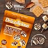 Drizzilicious Mini Flavored Rice Cakes S'mores - Rice Crisps, Healthy Snack for Adults and Kids, Vegan, Gluten Free Snack, Allergen Free, Only 90 Calories Per 21 Pieces- 4 oz (Pack of 1)