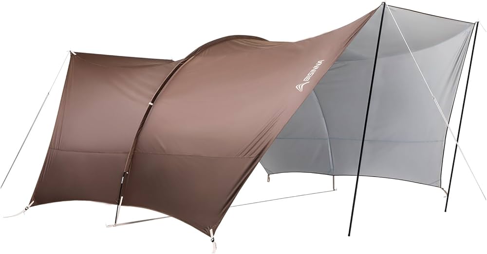 BISINNA トンネルタープ アーチ型 キャノピー 超大型 Amazon | BISINNA タープ トンネルタープ アウトドア キャンプ