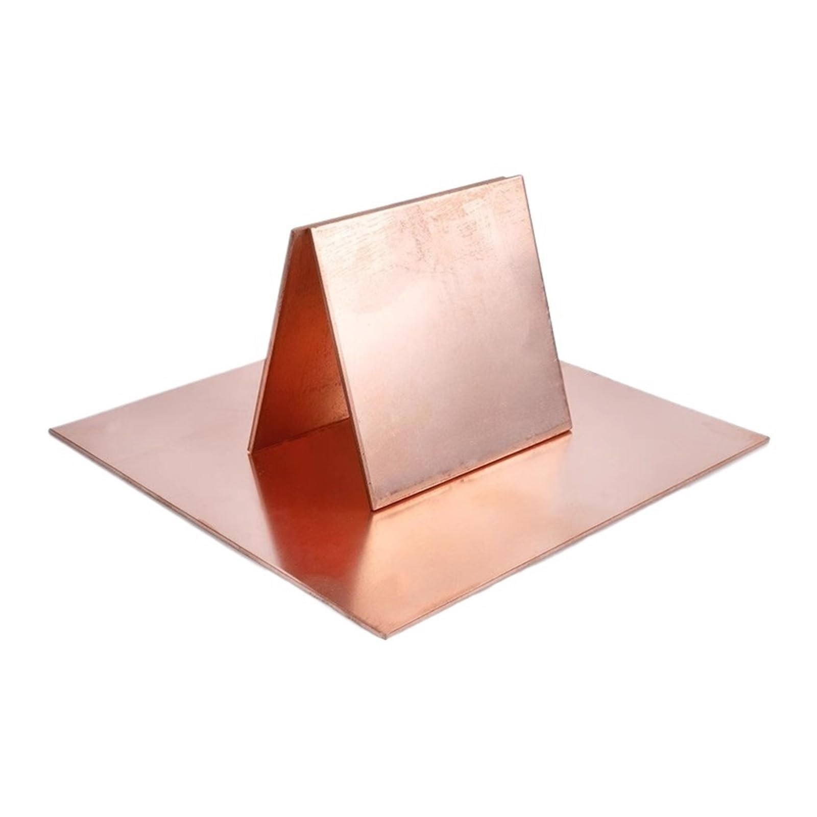 Kupferblechrolle, 99% Pure Cu Metal Sheet Foil Plate Thickness 0.1-8mm Length 50-5000mm Multiple Sizes(0.3x150x150mm)