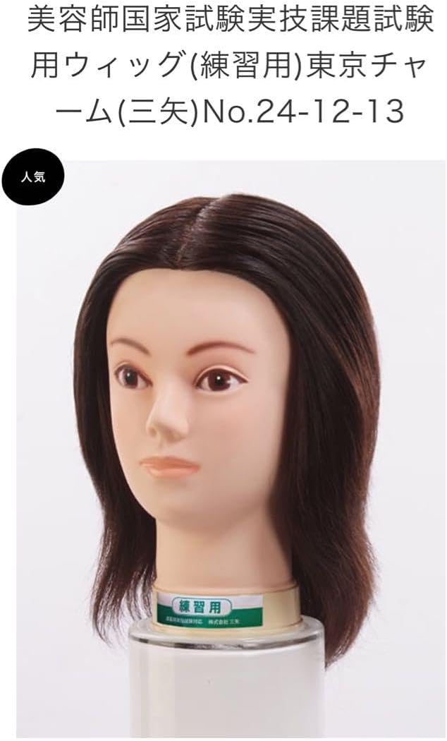 三矢　国家試験用カットウィッグ　4体セット 国家試験用カットウィッグ 4体セット 三矢