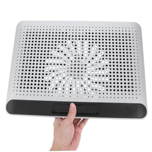 Base refrigerante para laptop aluminio con ventilador miniatura 4