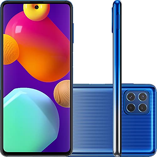 Smartphone Samsung Galaxy M62 128GB 4G Wi-Fi Tela 6.7'' Dual Chip 8GB RAM Câmera Quádrupla + Selfi