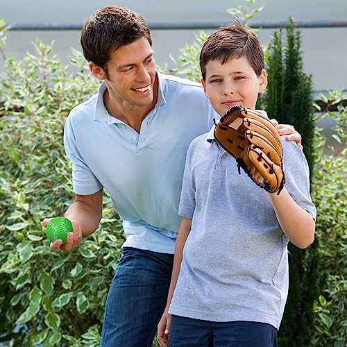 Leyndo 24 Pcs 2.76 Inch Soft Foam Baseballs for Hitting Practice Training Foam Baseballs for Players Softballs Set for Throwing Catching Batting Pitching Indoor Outdoor, 4 Colors