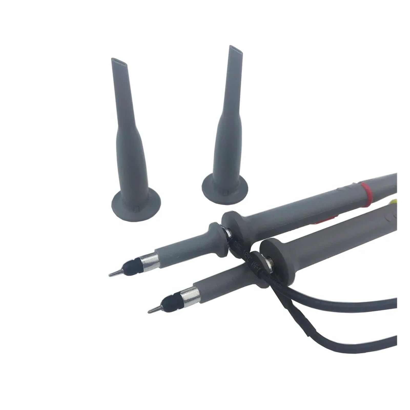 2pcs Oszilloskop Sonde Kit P6100 100MHz 1X 10X Hochpräzise Krokodilklemme Niedrige passive Impedanzdämpfungssonde (Color : P6040 40MHz)