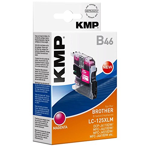 KMP Tintenkartusche für Brother DCP-J4110DW/MFC-J6520DW, B46, magenta