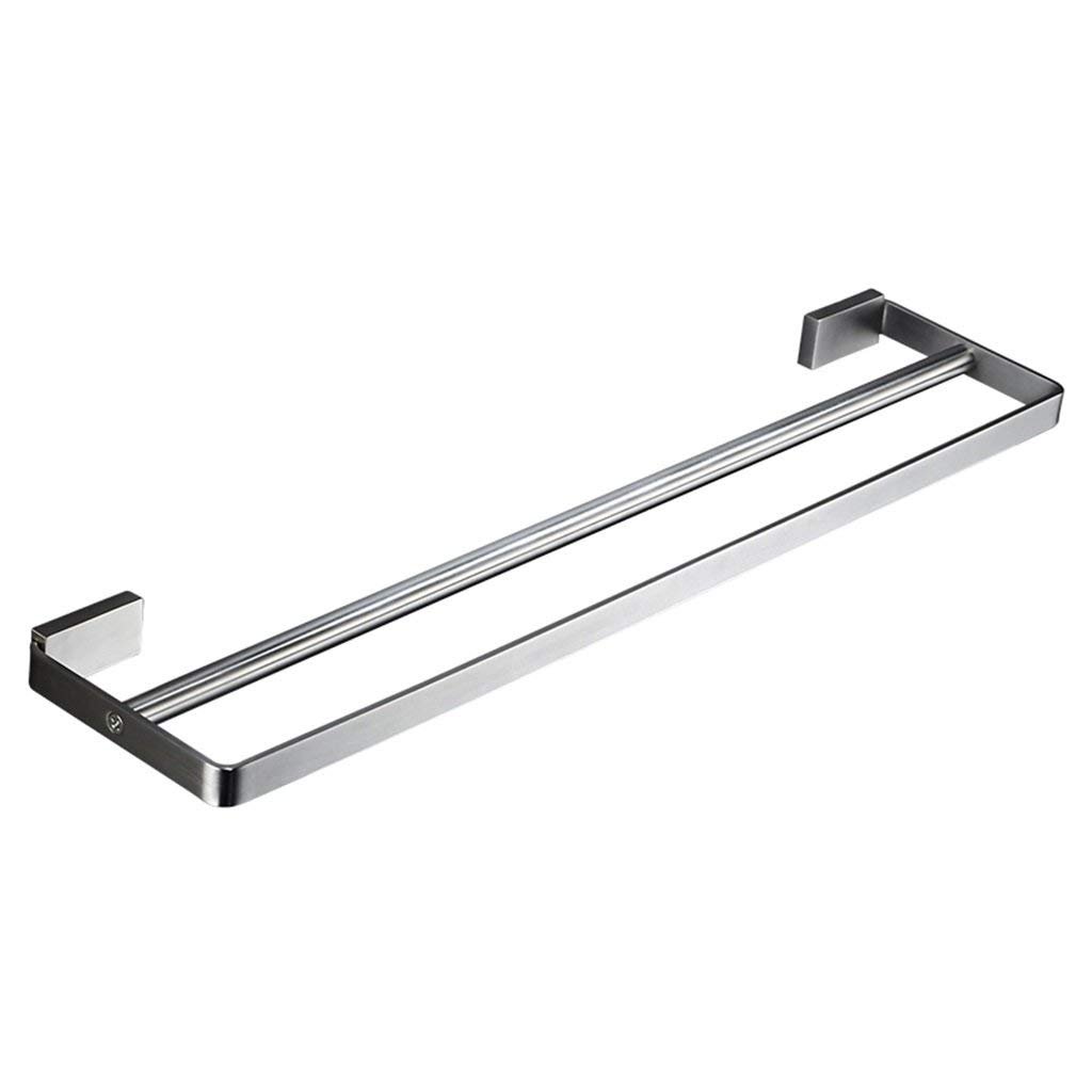 Barre porte-serviettes sans perforatrice à fixation murale rapide pour cuisine