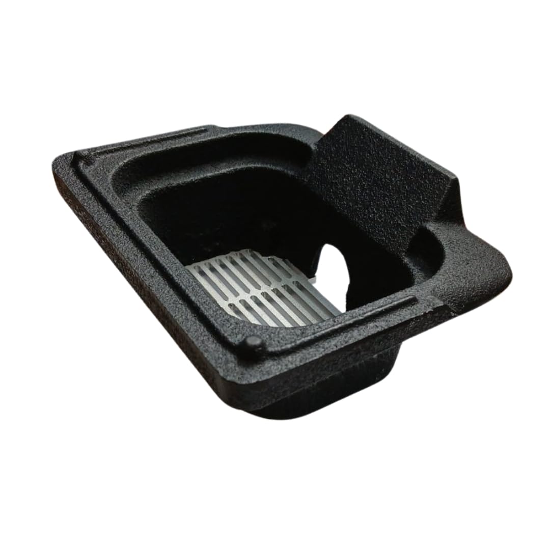 Hornillo crisol de hierro fundido original EDILKAMIN cód. R645840 para estufas de pellets