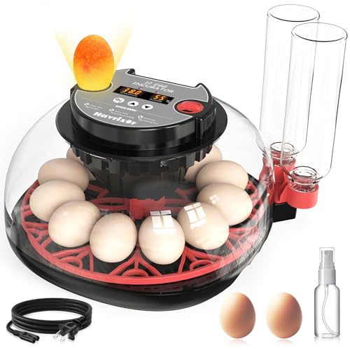 HavRixor 12-Egg Automatic Incubator