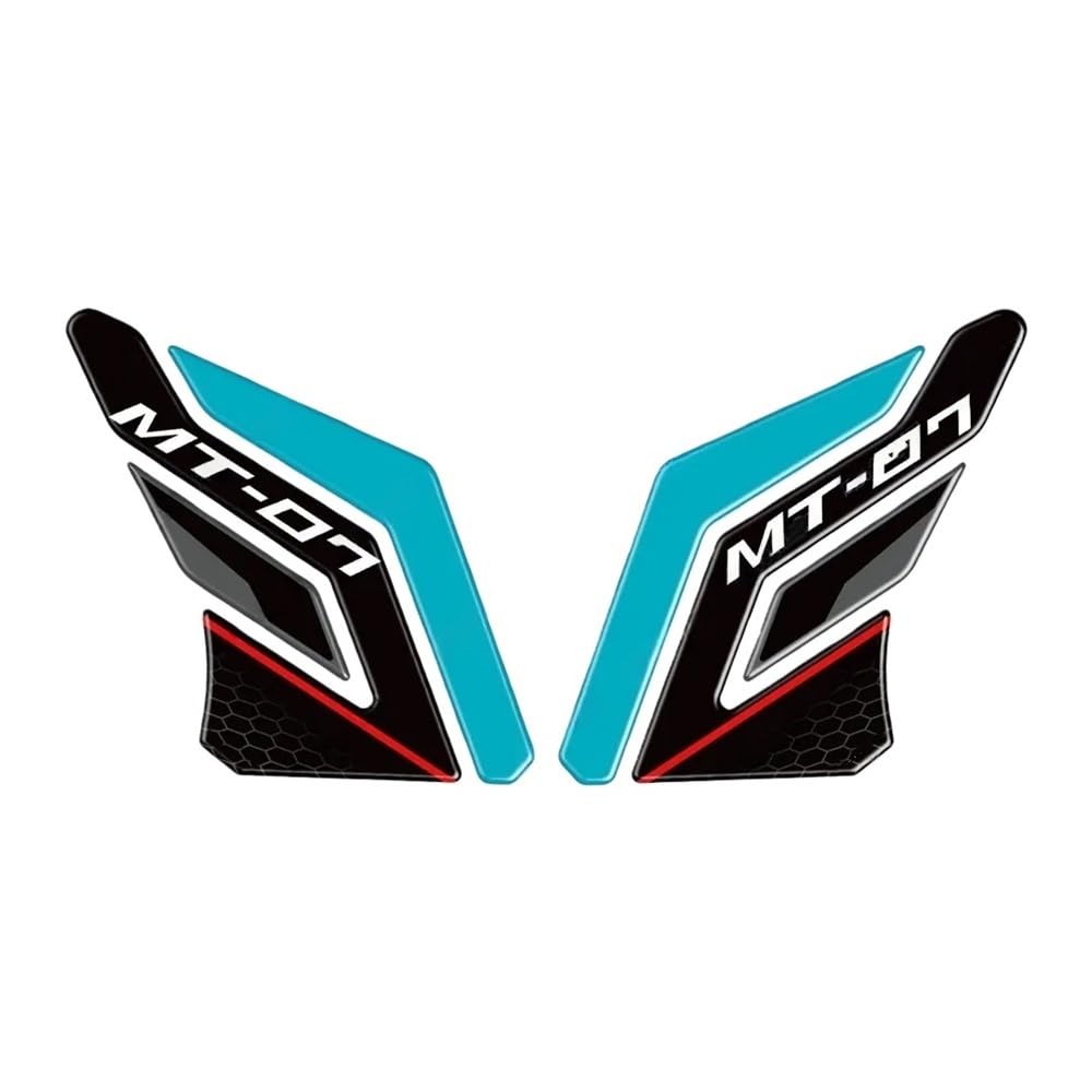 Protections adhésives pour réservoir carburant moto MT07 sans rayures