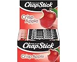 ChapStick Lip Moisturizer, Crisp Apple, 12-Pack Limited Edition Bulk Lip Balm, Sweet & Aromatic, 0.15 Oz Ea