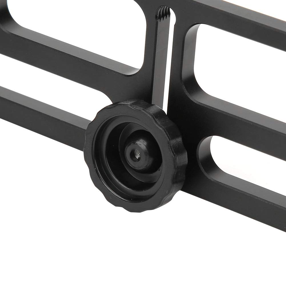 Podwójny ręczny uchwyt ze stopu aluminium uchwyt na latarkę do nurkowania podwodny sportowy uchwyt na aparat stabilizator - podwójny ręczny stabilizator, podwodny uchwyt kamery sportowej