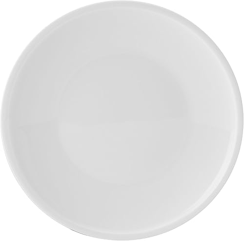 Miniatura 7 de Mikasa Colter Bone China - Juego de vajilla ligera de 12 piezas resistente a las astillas, servicio para 4, color blanco