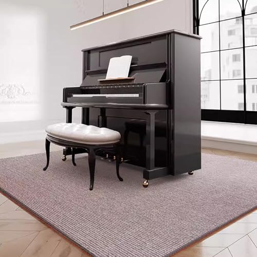 Tappeto per pianoforte insonorizzato con cuscinetti acustici antiscivolo per riduzione del rumore e stabilità