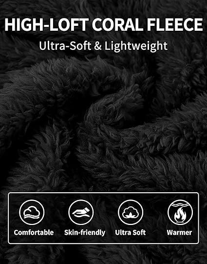 Image of ColorChakra Womens sherpa fur jacket for women superwarm leight weight fabric Plus size sweatshirt M to 5XL