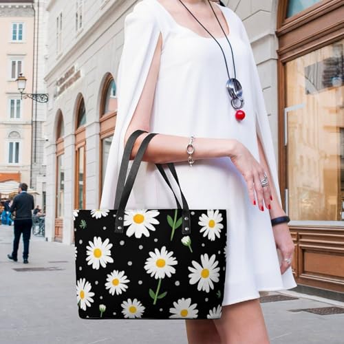 Bolso Tote para mujer de cuero suave miniatura 2