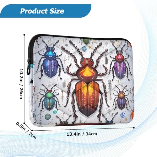 Funda para portátil Colorful Insect 13-14 pulgadas miniatura 3