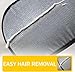 Furblu Premium Pet Hair Removal Glove, Electrostatic Pet Hair Remover Gloves, Upgrade Efficient Double-Sided Reusable Glove Electrostatic for Cat & Dog, Removing Pet Hair from Clothes (2pcs)