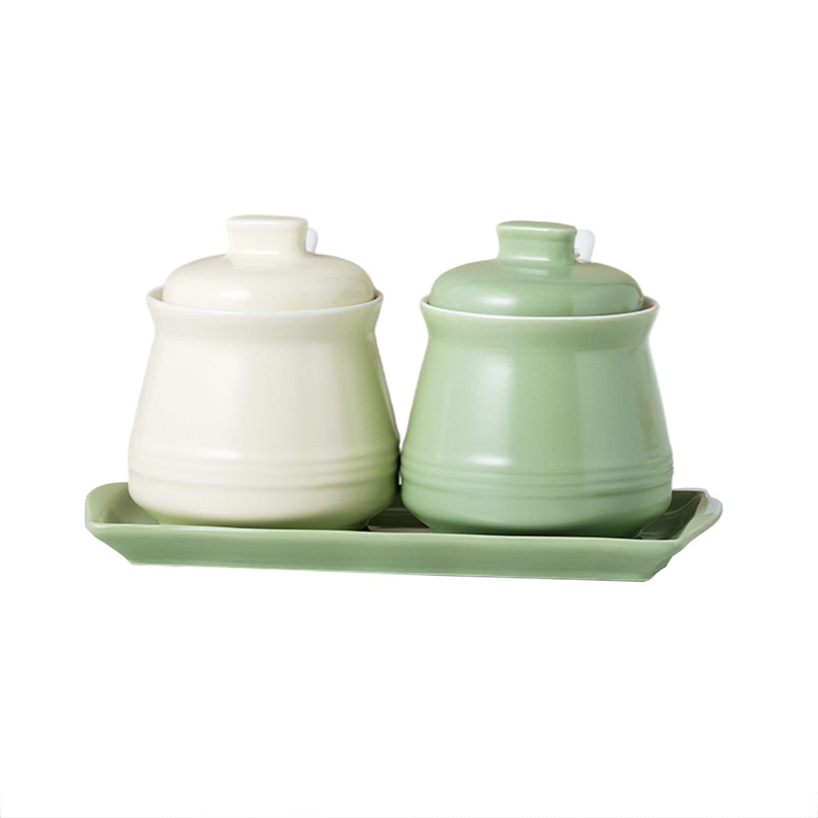 Tarro de especias de porcelana, azucarero, azucarero con tapa, bote de condimento for sal de azúcar, tarro de almacenamiento de azúcar, azucarero, recipiente de azúcar, tarro de especias, azucarero ve