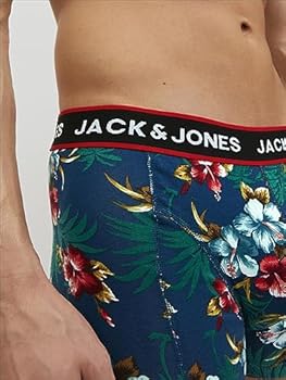JACK & JONES Boxershorts voor heren, verpakking van 3 stuks, zwart