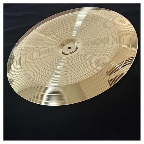 Cymbales pour débutants en appartement : sublime cymbale chinoise 18 pouces or