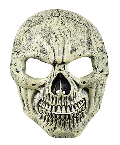 Boland 72238 - Masque facial crâne, accessoire de costume, accessoire d'Halloween