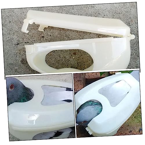 Milisten Tauben Injektionshalter Kunststoff Pigeon Fixer Holder Medizinische Fixierung Vogel Zubehör zur Medikamentengabe und Beobachtung für Züchter