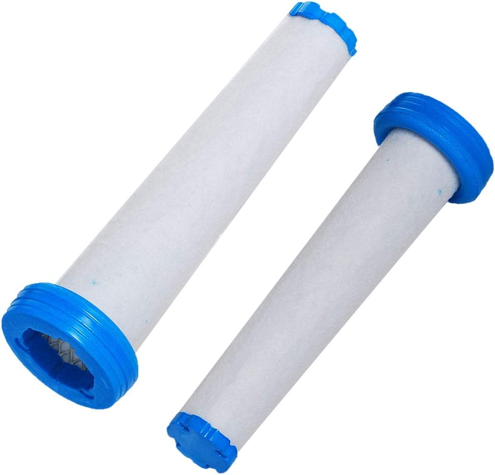 HIFROM Air Filter Combo 11013-7038 (Outer Filter) 11013-7039 (Inner Filter) Fuel Filter Spark Plug Oil Filter Tune Up Kit Replacement for Kawasaki FX751V FX801V FX850V FX921V FX1000V