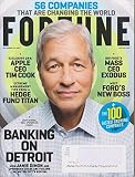 Fortune September 15, 2017 Jamie Dimon Banking on Detroit