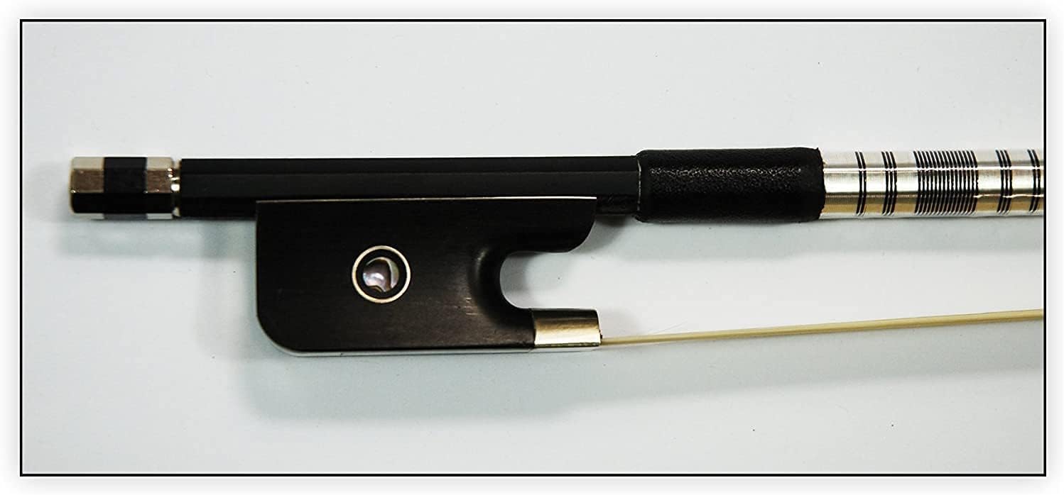 Soundman ECB-199 Bogen (4/4-Bratsche, Karbon) Bratschenbogen Karbonbogen Carbon Bow Viola Violabogen Carbonbogen