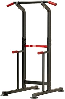 Power Tower Pull Up & Dip Station Multi-Function Home Strength Training Fitness Workout Station Height Adjustable